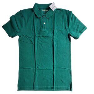 Crewcuts Green Polo Shirt Size 16 Youth 100% Cotton Short Sleeve Classic Fit
